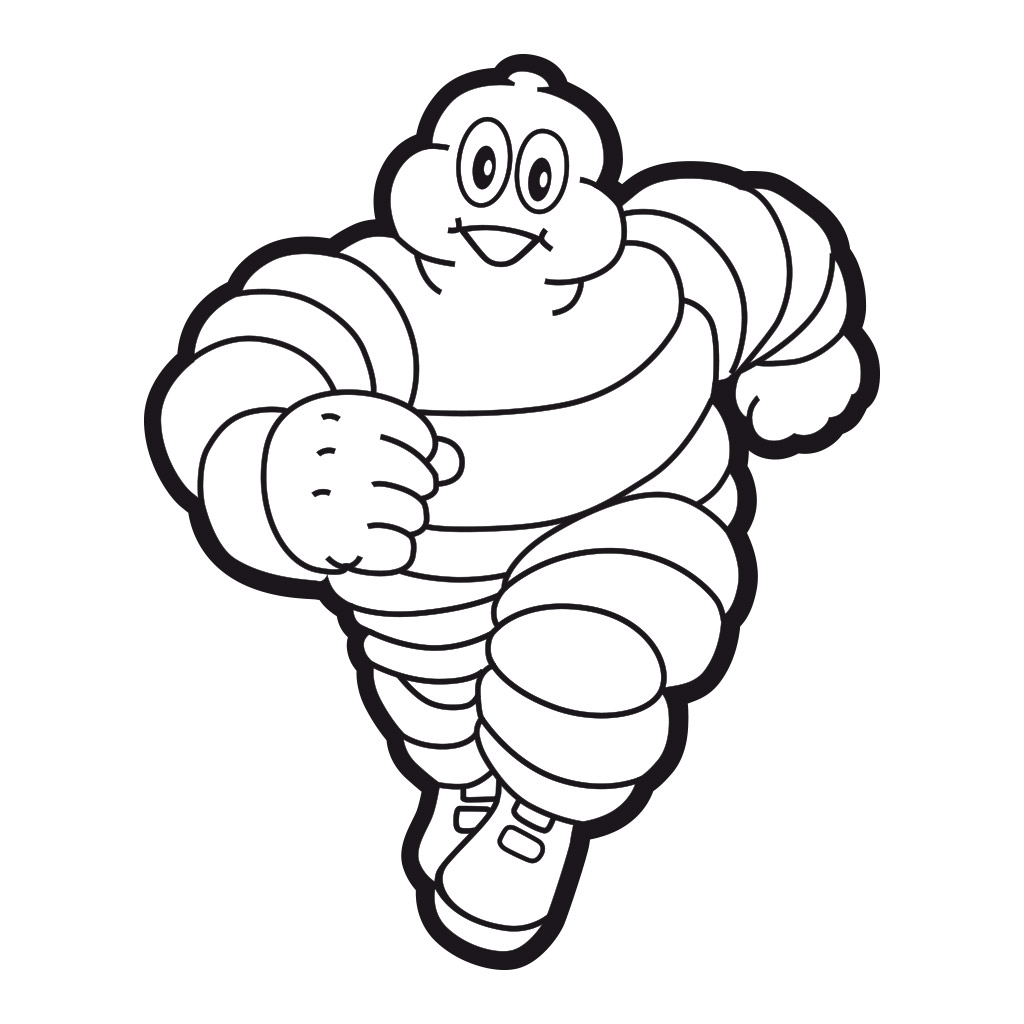 Bonhomme michelin adhésif